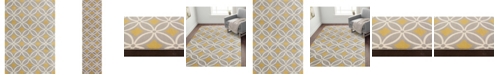 Main Street Rugs Home Haven Hav9104 Gray/Yellow Area Rug Collection